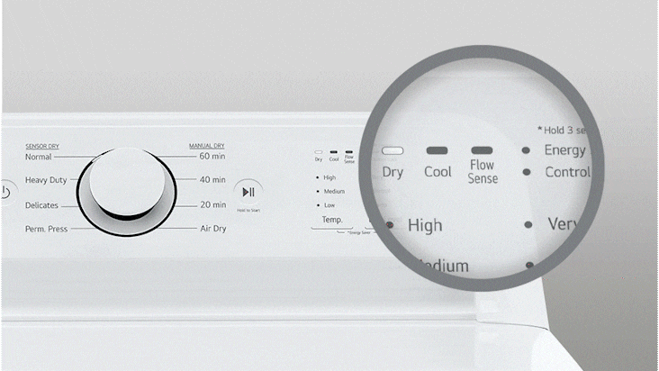 FlowSense® Duct Clogging & Lint Filter Indicators